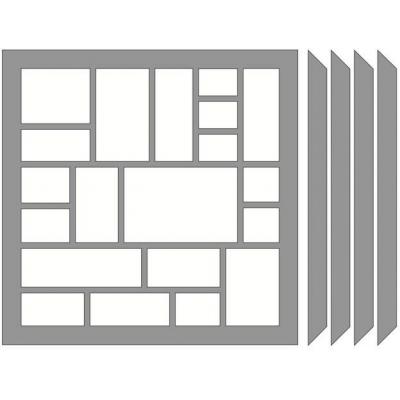 Asuka Studio Memory Place Chipboards - Decorative Blocking